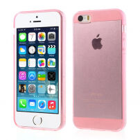 Átlátszó borító - Apple iPhone 5 / 5S / SE (2016) - rózsaszín