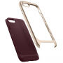 Spigen kiváló edzett fedél halcsont mintával Apple iPhne 7 / 8 - barna