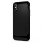 Spigen Neo prémium védőtok Apple iPhone XS / iPhone X készülékre - fényes fekete