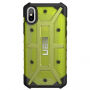 UAG Plasma kiváló edzett tok Apple iPhone XS / iPhone X készülékre - sárga