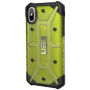 UAG Plasma kiváló edzett tok Apple iPhone XS / iPhone X készülékre - sárga