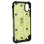 UAG Plasma kiváló edzett tok Apple iPhone XS / iPhone X készülékre - sárga