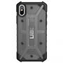 UAG Plasma kiváló edzett tok Apple iPhone XS / iPhone X készülékre - füstös