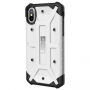UAG Pathfinder kiváló edzett tok Apple iPhone XS / iPhone X készülékre - fehér