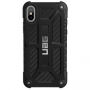 UAG Monarch extrém tartós tok Apple iPhone XS / iPhone X készülékre - karbon