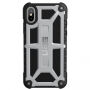 UAG Monarch extrém tartós tok Apple iPhone XS / iPhone X készülékre - platina