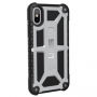 UAG Monarch extrém tartós tok Apple iPhone XS / iPhone X készülékre - platina