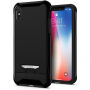Spigen Signature műanyag polikarbonát védőtok Apple iPhone XS / iPhone X készülékre - fekete