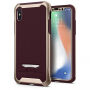 Spigen Signature műanyag polikarbonát védőtok Apple iPhone XS / iPhone X készülékre - arany