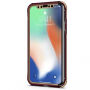 Spigen Signature műanyag polikarbonát védőtok Apple iPhone XS / iPhone X készülékre - arany