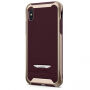 Spigen Signature műanyag polikarbonát védőtok Apple iPhone XS / iPhone X készülékre - arany