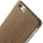 Tok gyíkbőr designos - Apple iPhone 6 / 6S - barna 