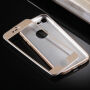 Műanyag borító iPhone 8 / 7 360° védelemmel - védi az elülső és hátsó részt - arany