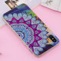 IMD éjjel világító fedél iPhone XS / iPhone X - mandala