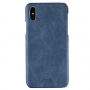 MOFI védőfedél iPhone XS / iPhone X készülékre - sötétkék