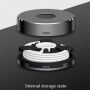 3 az 1-ben powerbank, töltő állvány és védő tok Apple Watch készülékhez - 1 500 mAh - fekete