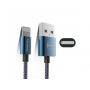 MCDODO USB szinkronizáló és töltő kábel Apple iPhone - 15cm - farmer