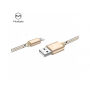 MCDODO USB kábel két lightning konektorral Apple iPhone - 1m - arany