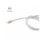 MCDODO USB kábel USB-C konektorral Apple MacBook - 1m - fehér-arany