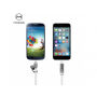 MCDODO 3 az egyben autótőltő lightning / micro USB konektorokkal és két USB porttal Apple iPhone / iPad / iPod - 1,2 m - fehér