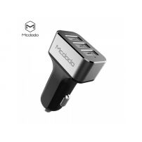MCDODO autótöltő három porttal (5V / 5.2A) Apple iPhone / iPad / iPod - szürke