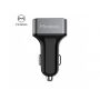 MCDODO autótöltő két hagyományos porttal és egy gyorstöltő porttal (3.4A) Apple iPhone / iPad / iPad - szürke