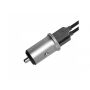 MCDODO autótöltő két USB porttal Apple iPhone / iPad / iPod - ezüst