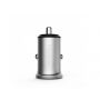 MCDODO autótöltő két USB porttal Apple iPhone / iPad / iPod - ezüst