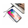 MCDODO vezeték nélküli négyzetes töltő / állvány Apple iPhone - fehér