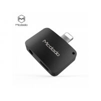 MCDODO lightning redukció és jack 3.5 konektor Apple iPhone - fekete