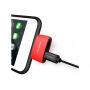 MCDODO redukció két lightning konektorral Apple iPhone - piros