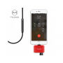 MCDODO redukció két lightning konektorral Apple iPhone - piros