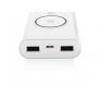 MCDODO power bank / külső akkumulátor 8000mAh vezeték nélküli töltés funkcióval Apple iPhone - fehér