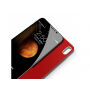 MCDODO védő tok alumínium réteggel a fénykezőgép védelmére Apple iPhone XS / iPhone X - piros