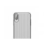 MCDODO védő tok 3D mintával Apple iPhone XS / iPhone X - ezüst