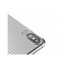MCDODO védő tok 3D mintával Apple iPhone XS / iPhone X - ezüst