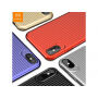 MCDODO védő tok 3D mintával Apple iPhone XS / iPhone X - kék