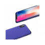 MCDODO védő tok 3D mintával Apple iPhone XS / iPhone X - kék