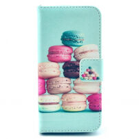 Borító / tok Apple iPhone 5 / 5S / SE (2016) - macaroons