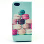 Borító / tok Apple iPhone 5 / 5S / SE (2016) - macaroons