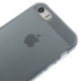 Átlátszó tok Apple iPhone S5 / 5S / SE (2016) - szürke
