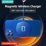 Joyroom Magsafe 15W vezeték nélküli gyorstöltő - iPhone - fekete