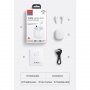 Joyroom JR-T13 vezeték nélküli fejhallgató töltőtokkal iPhone / iPad - fehér