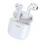 Joyroom JR-T13 vezeték nélküli fejhallgató töltőtokkal iPhone / iPad - fehér