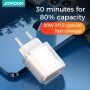 Joyroom PD 20W gyorstöltő - iPhone - fehér