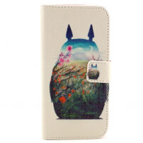 Tok rekeszekkel kártyára Apple iPhone 6 / 6S - Totoro