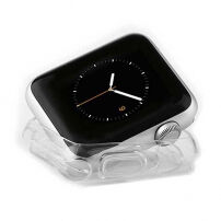BASEUS ultra vékony gumitok - Apple Watch 38mm (tl. 0,65mm) - átlátszó