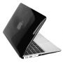 ENKAY műanyag védő borító billentyűzetre takarókkal a konektorokra MacBook Air 13" - fekete
