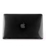 ENKAY műanyag védő borító billentyűzetre takarókkal a konektorokra MacBook Air 13" - fekete