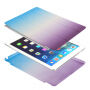 Szivárvány Smart tok / borító alvás funkcióval és állvánnyal Apple iPad 9,7" (2017) / iPad 2018 - lila-kék